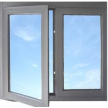 Outside-Hinged Opening Aluminum Alloy Window with Double Glass